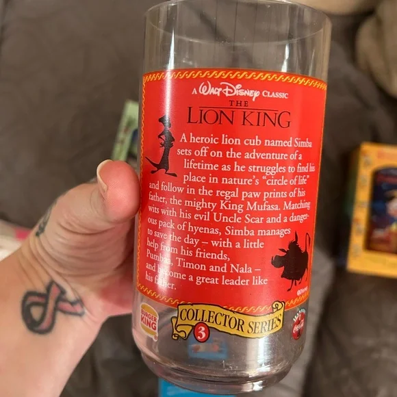 Never Used, 1994 Disney Collector Series Glasses from BK - Picture 11 of 16